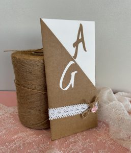Faire-part de mariage avec illustrations uniques, création papeterie artisanale française